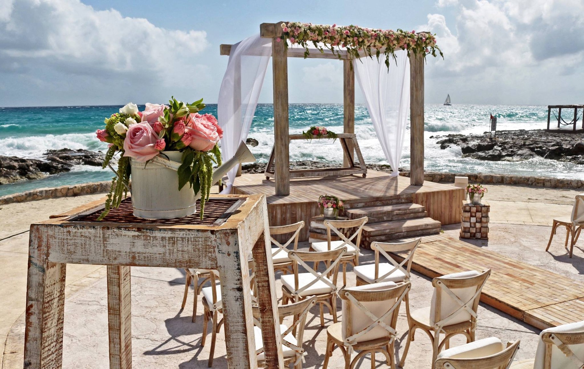 Een Andalusische bruiloft op het strand